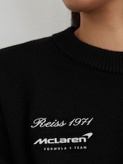 McLaren Racing Merino Wool Cropped Jumper - Image 5 of 8