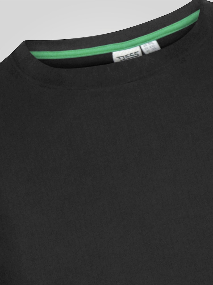 D555 Black EXETER Thermal Long Sleeve T-Shirt - Image 7 of 7 D555 Black EXETER Thermal Long Sleeve T-Shirt - Image 7 of 7