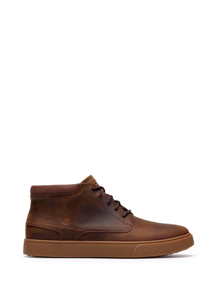 Clarks Brown Lydford Mid Boots - Image 1 of 6 Clarks Brown Lydford Mid Boots - Image 1 of 6