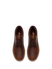 Clarks Brown Lydford Mid Boots - Image 4 of 6