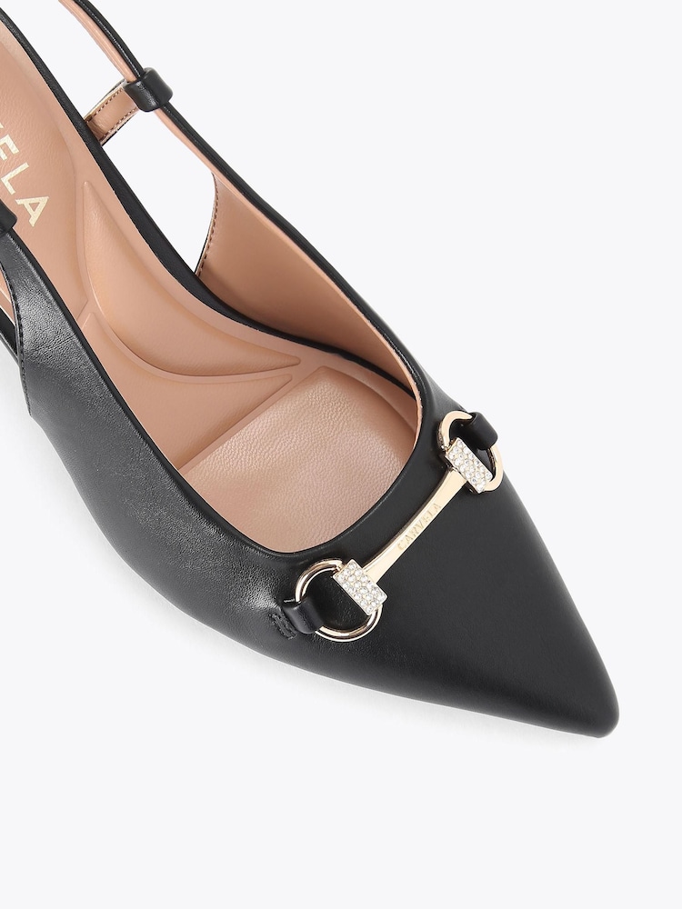 Carvela Black Valentina Court Shoes - Image 5 of 5 Carvela Black Valentina Court Shoes - Image 5 of 5