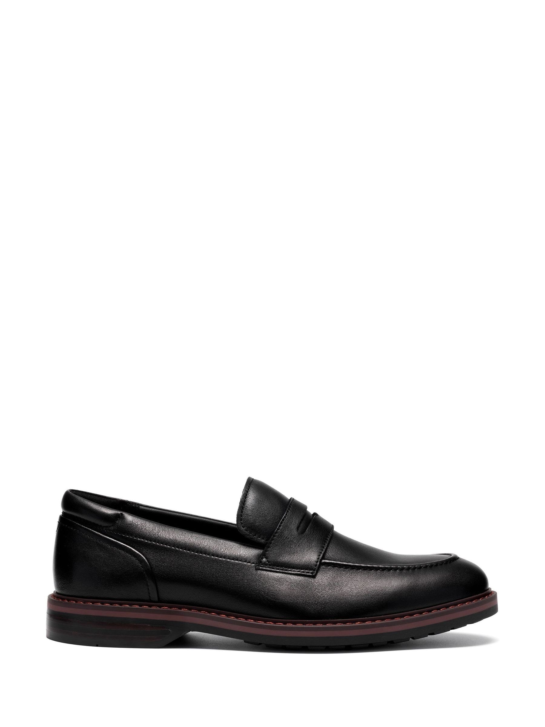 Clarks Men's Black Aldwin2 Step Shoes