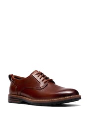 Clarks Brown Aldwin2 Derby Shoes - Image 2 of 6