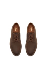 Clarks Brown Newford Lace Shoes - Image 5 of 6