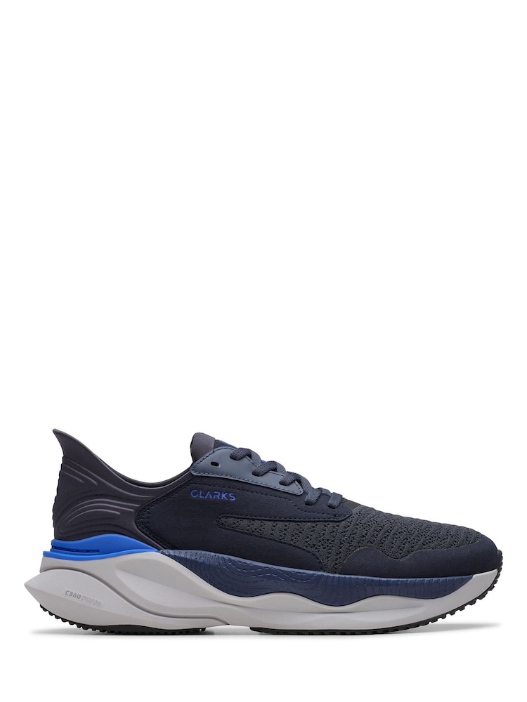 Clarks Blue Pace Shoes - Image 1 of 6