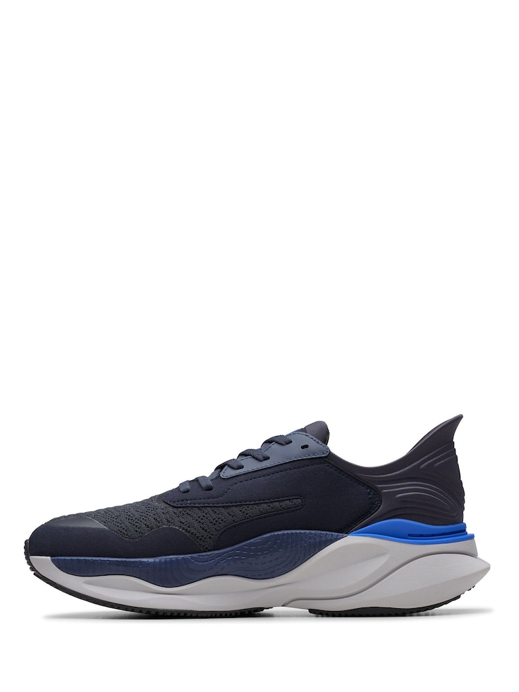Clarks Blue Pace Shoes - Image 2 of 6