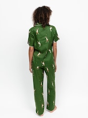 Cyberjammies Green Tennis Print S/Slv Pyjama Set - Image 2 of 4