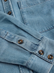 White Stuff Blue Lydia Denim Shirt - Image 2 of 2