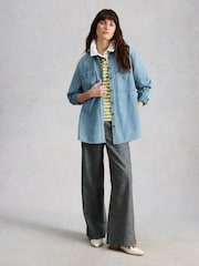 Джинсовая рубашка White Stuff Lydia - Изображение 4 6