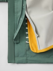 Polarn O. Pyret Green Waterproof Shell Jacket - Image 6 of 7