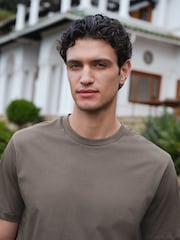 អព្យាក្រឹត - អាវយឺត Slub Modal ទម្ងន់ស្រាល - រូបភាព 1 នៃ 6