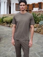 អព្យាក្រឹត - អាវយឺត Slub Modal ទម្ងន់ស្រាល - រូបភាព 2 នៃ 6