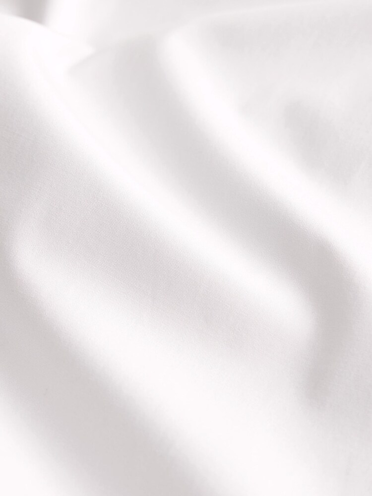 সাদা - নিয়মিত ফিট - Signature Cotton Poplin Formal Shirt - 10এর মধ্যে 10 ছবি