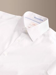 সাদা - নিয়মিত ফিট - Signature Cotton Poplin Formal Shirt - 10এর মধ্যে 9 ছবি