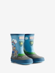 Hunter Blue Kids First Paw Patrol Chase Boots - Image 3 of 5