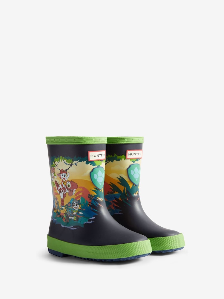 Hunter Blue Kids First Paw Patrol Dino Boots - Image 2 of 5