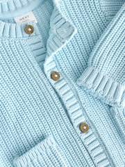 Blue Embroidered Bear Cardigan (0mths-2yrs) - Image 3 of 5