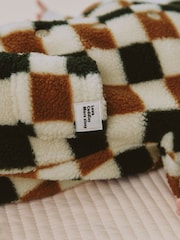 Checkerboard Borg Button Hooded Baby Pramsuit (0mths-2yrs) - Image 4 of 12