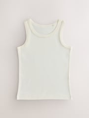 Mocha Brown Vest 3 Pack (1.5-16yrs) - Image 3 of 7