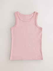Mocha Brown Vest 3 Pack (1.5-16yrs) - Image 4 of 7