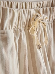 Yard Natural Hebden Stripe Tumbled Cotton Short Pyjamas Set - Slika 13 od 15
