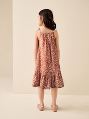 Animal Strappy Summer Dress (3-16yrs) - Image 2 of 3