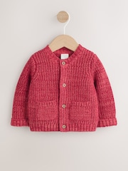 Rojo - My First Christmas Knitted Baby Cardigan (0-18mths) - Imagen 4 de 10
