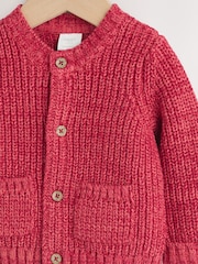Rojo - My First Christmas Knitted Baby Cardigan (0-18mths) - Imagen 6 de 10
