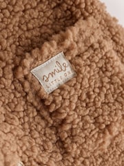 Brown Borg Hooded Baby Pramsuit - Image 6 of 7