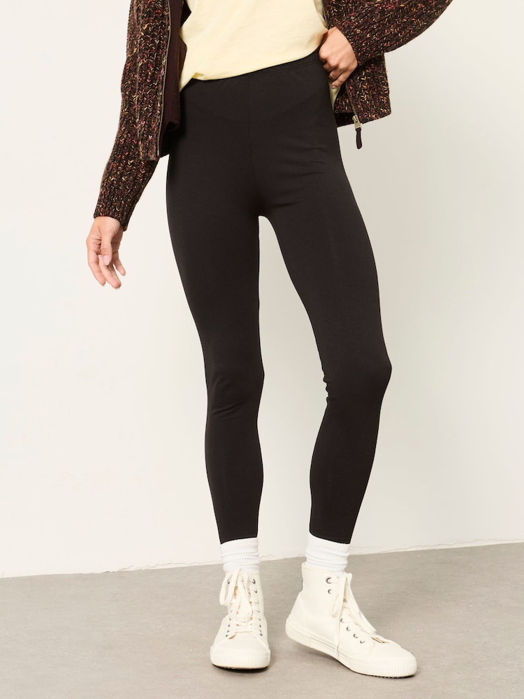 FatFace Meribel Black Black 2 Pack Leggings - Image 1 of 6 FatFace Meribel Black Black 2 Pack Leggings - Image 1 of 6