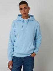 Threadbare Light Blue Hoodie - Image 1 of 4