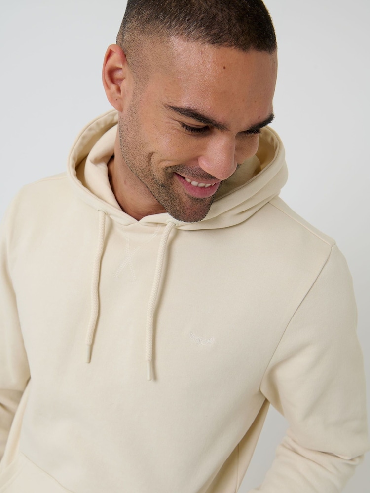 Threadbare Beige Hoodie - Image 4 of 4 Threadbare Beige Hoodie - Image 4 of 4