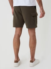 Pantalones cortos de punto estilo cargo de Threadbare - Imagen 3 de 4