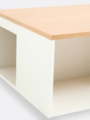 La Redoute Intérieurs Oak Polky Storage Bench - Image 3 of 4