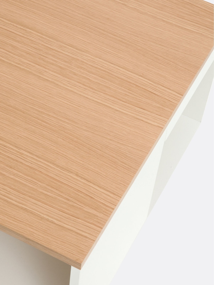 La Redoute Intérieurs Oak Polky Storage Bench - Image 4 of 4