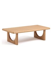 La Redoute Intérieurs Natural Douve Solid Oak Coffee Table - Image 2 of 5