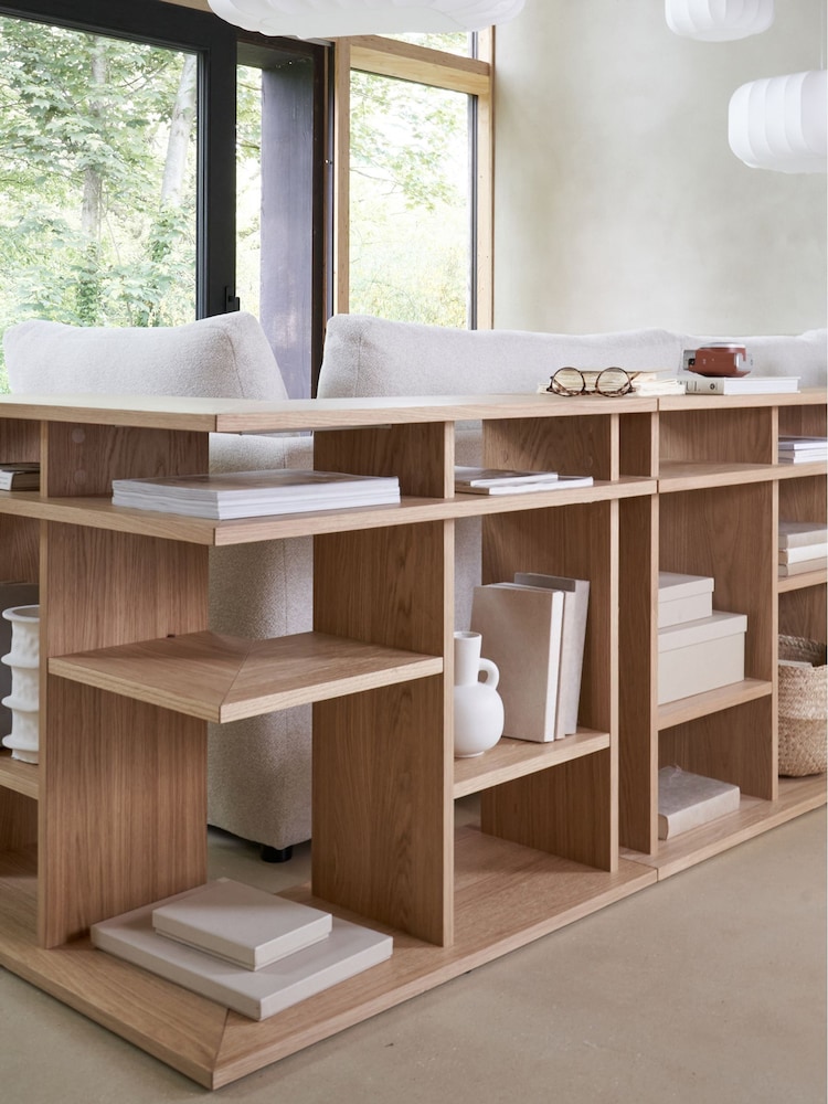 La Redoute Intérieurs Oak Abac Sofa Shelving Unit - Image 1 of 5