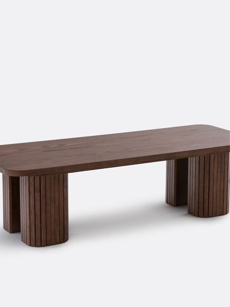La Redoute Intérieurs Walnut Latti Coffee Table - Image 1 of 4