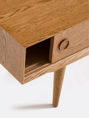La Redoute Intérieurs Oak Quilda TV Unit With 2 Sliding Doors - Image 5 of 5
