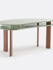 La Redoute Intérieurs Sage Green Felsen Two Top Desk - Image 3 of 6