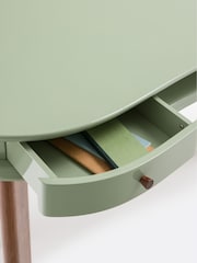 La Redoute Intérieurs Sage Green Felsen Two Top Desk - Image 6 of 6