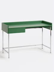 La Redoute Intérieurs Green Emott 1-Drawer Desk - Image 4 of 6