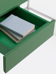 La Redoute Intérieurs Green Emott 1-Drawer Desk - Image 5 of 6