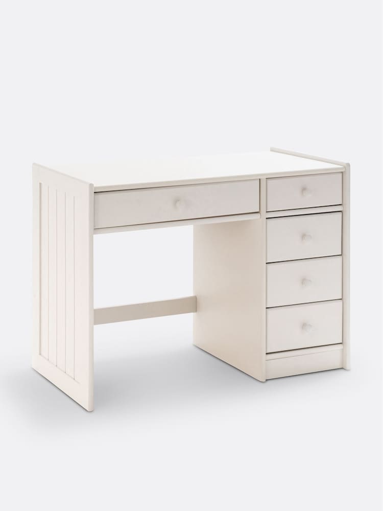 La Redoute Intérieurs White Gaby Solid Pine Desk - Image 5 of 5 La Redoute Intérieurs White Gaby Solid Pine Desk - Image 5 of 5