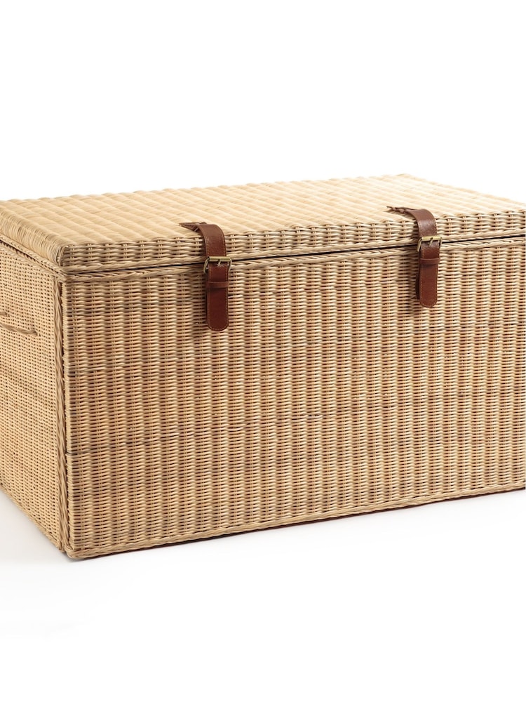 La Redoute Intérieurs Natural Semra Rattan Trunk - Image 1 of 2