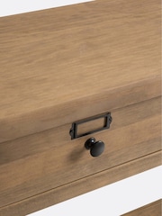 La Redoute Intérieurs Wood Lunja Console Table in Solid Pine - Image 4 of 6