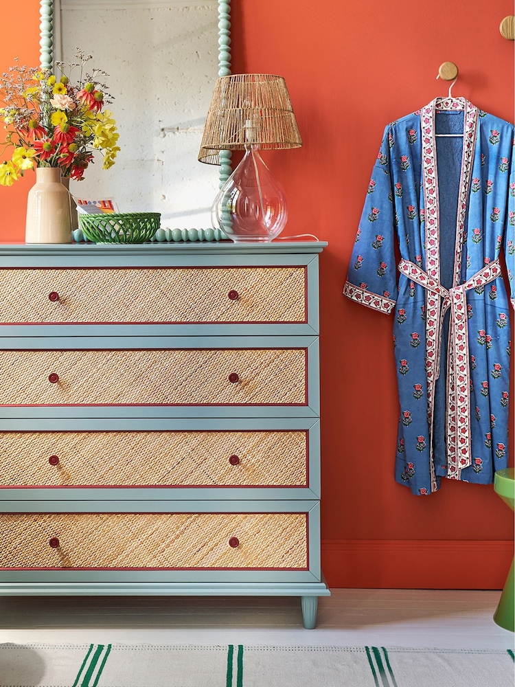 La Redoute Intérieurs Celadon Sidore Chest of 4 Drawers - Image 1 of 6