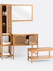 La Redoute Intérieurs Acacia Haumea 90cm Acacia Bathroom Vanity Unit - Image 4 of 4