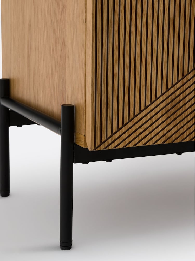 La Redoute Intérieurs Oak Lodge TV Stand - Image 6 of 6