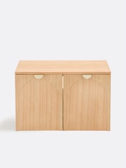 La Redoute Intérieurs Oak Gisela 2 Door Wall Hung Bathroom Vanity Unit - Image 1 of 6